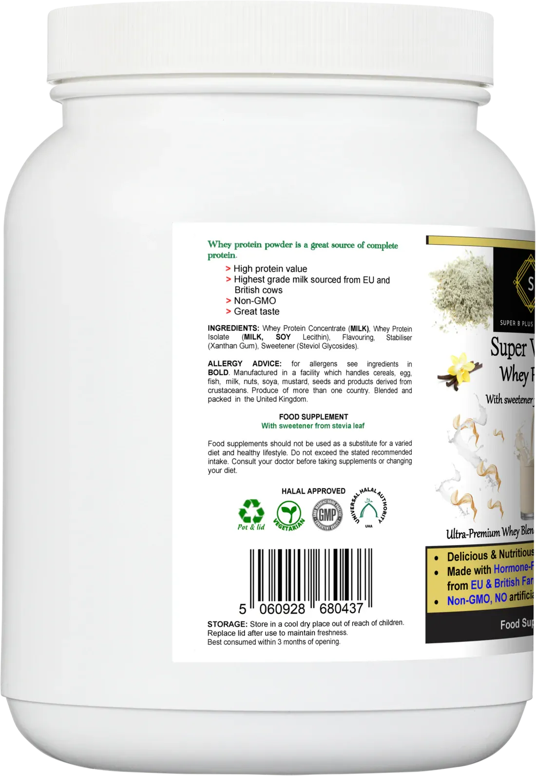 Aaponminimarket Super Vanilla Whey Protein