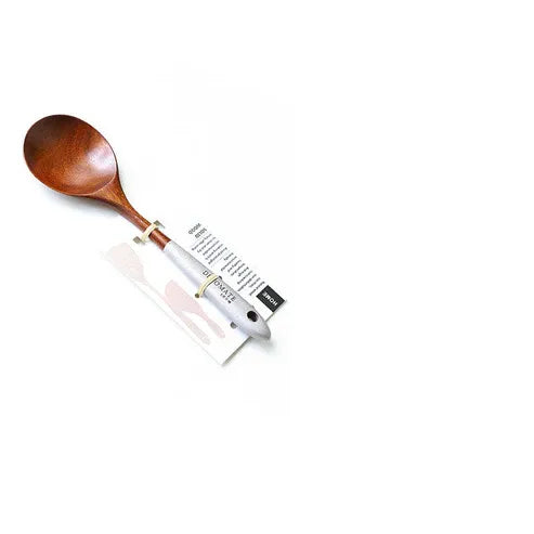 Aaponminimarket Teak Lacquer Kitchen Utensils Set
