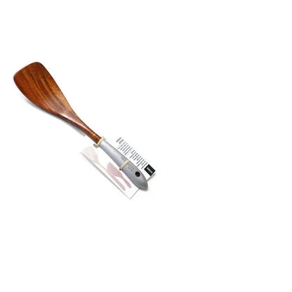 Aaponminimarket Teak Lacquer Kitchen Utensils Set