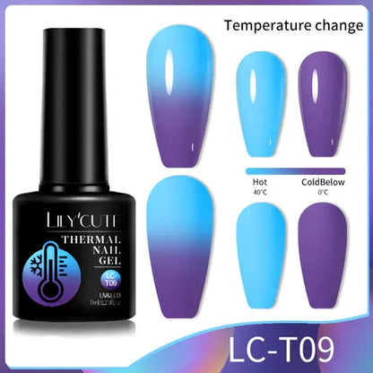Aaponminimarket Thermal Color Changing Polish