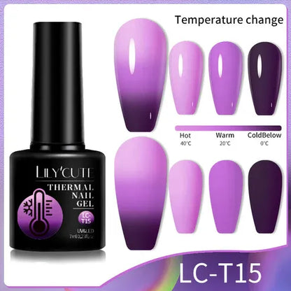 Aaponminimarket Thermal Color Changing Polish