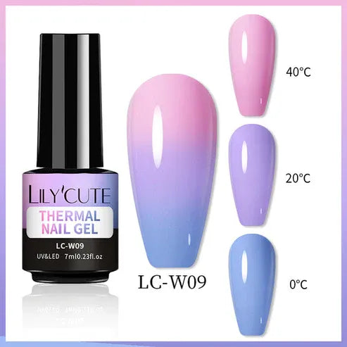 Aaponminimarket Thermal Color Changing Polish