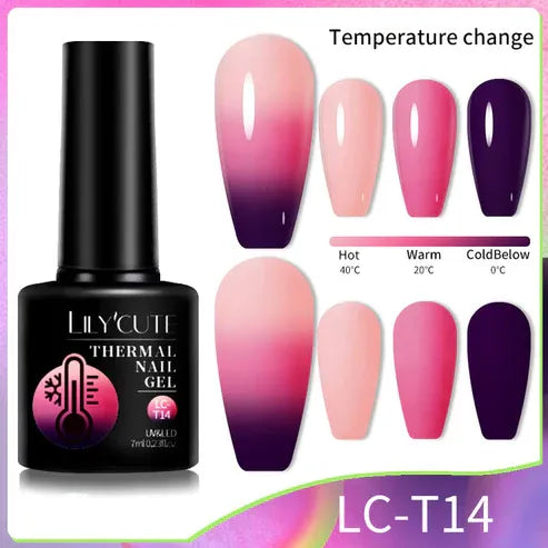 Aaponminimarket Thermal Color Changing Polish