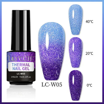 Aaponminimarket Thermal Color Changing Polish