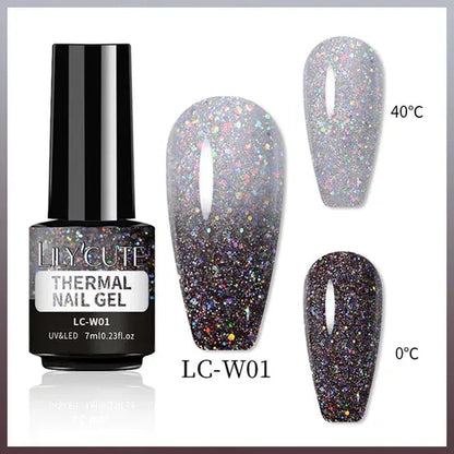 Aaponminimarket Thermal Color Changing Polish