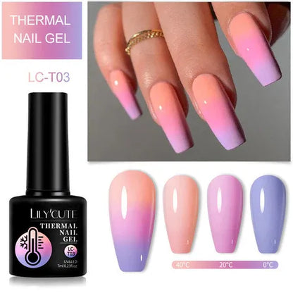 Aaponminimarket Thermal Color Changing Polish
