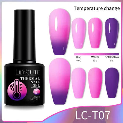 Aaponminimarket Thermal Color Changing Polish
