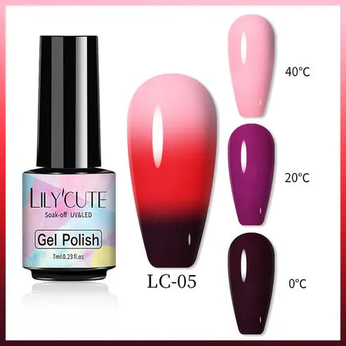 Aaponminimarket Thermal Color Changing Polish