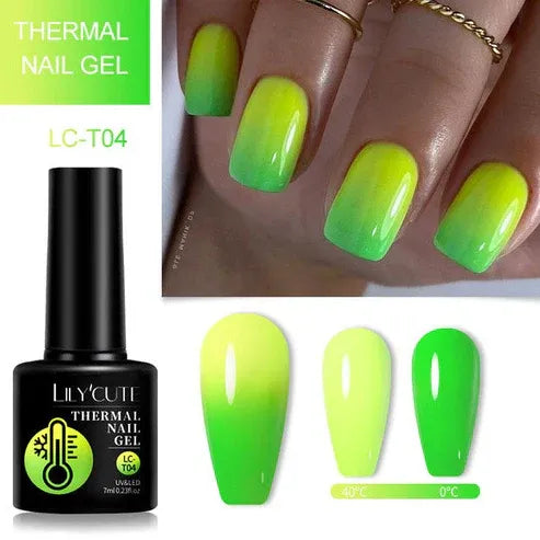 Aaponminimarket Thermal Color Changing Polish