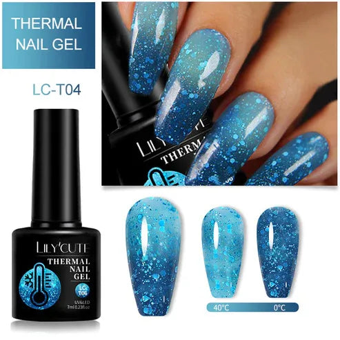 Aaponminimarket Thermal Color Changing Polish
