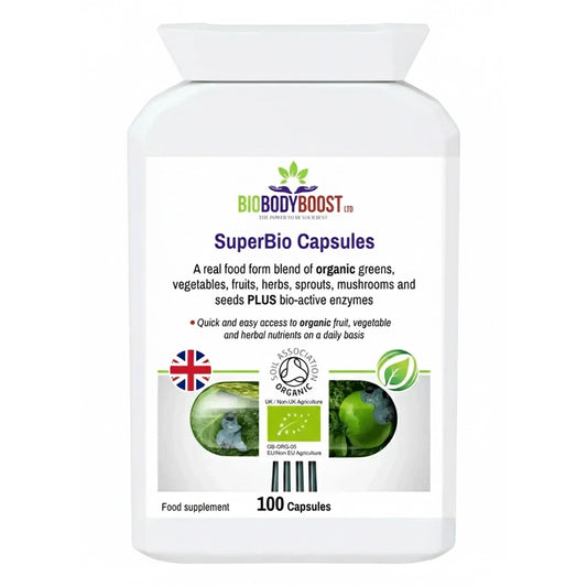 Aapon Mini Market Ltd BioBodyBoost Organic Food Form Greens Supplements