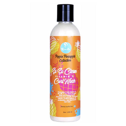 Aapon Mini Market Ltd Poppin Pineapple So So Clean Vitamin C Curl Wash