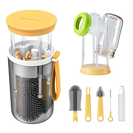 Feeding Bottle Cleaning Brush Set-0