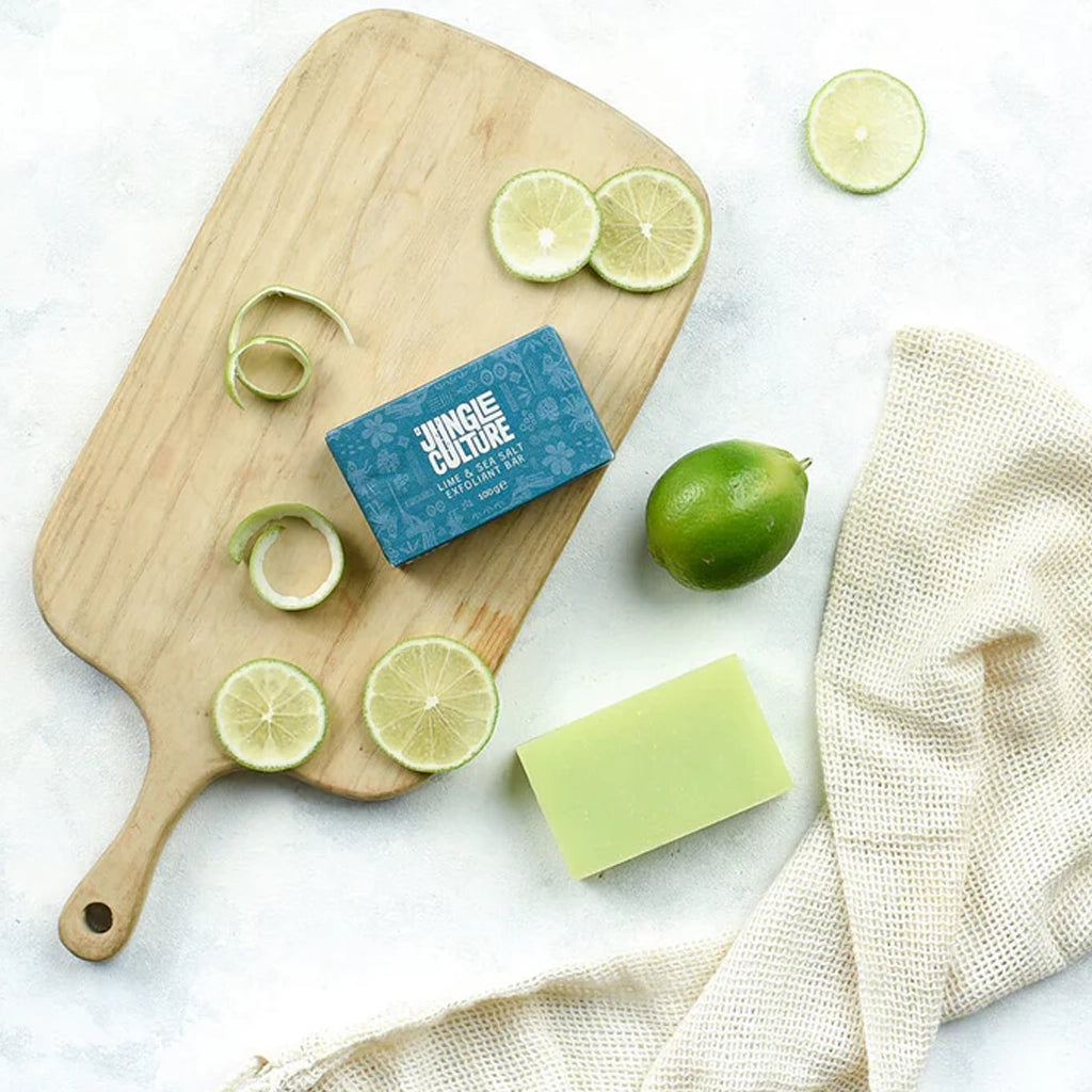 Aapon Mini Market Ltd Lime & Sea Salt Natural Soap Bar