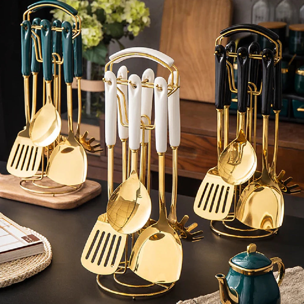 Nordic Stainless Steel Utensils Set
