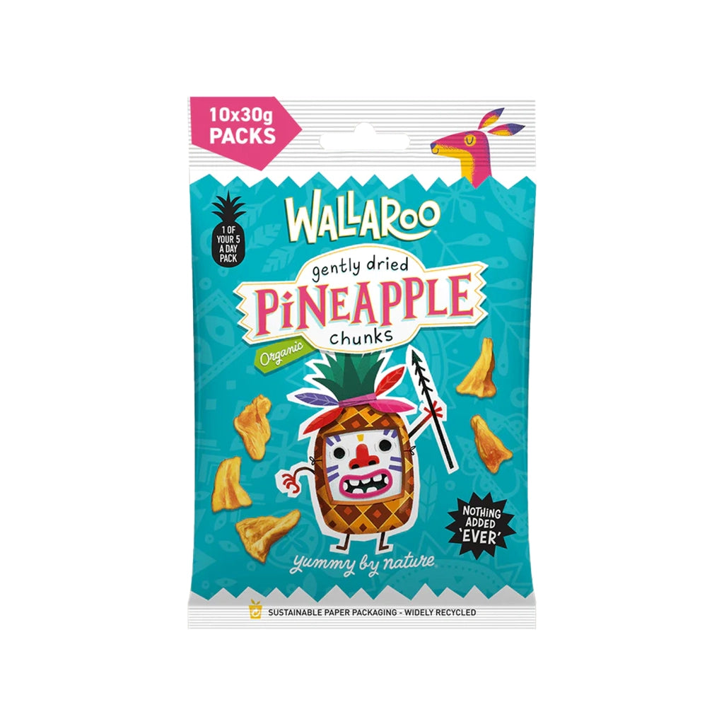 Aaponminimarket  Organic Gently Dried Pineapple Chunks