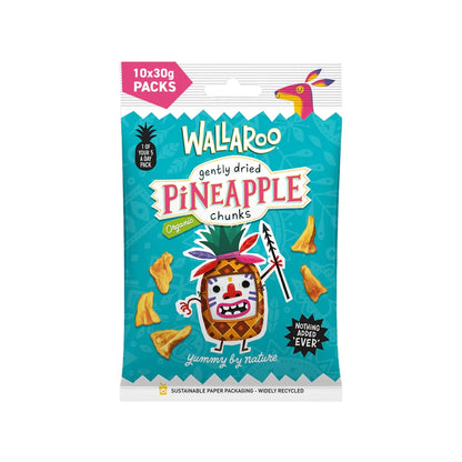 Aaponminimarket  Organic Gently Dried Pineapple Chunks