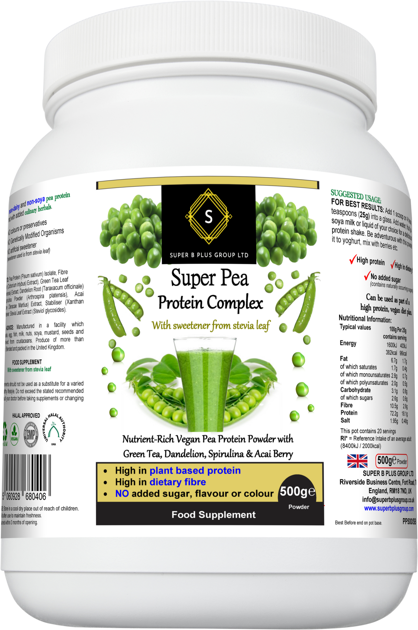 Super Pea Protein Complex-1