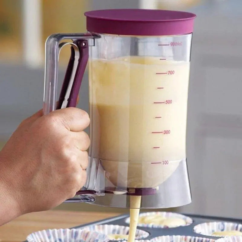 Precision Batter Pourer for Mess-Free Baking Perfection-0