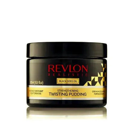 Revlon Realistic Black Seed Oil Strengthening Twisting Pudding Flake-free 300ml Aapon Mini Market Ltd