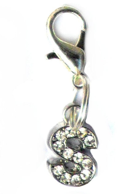 A-Z Crystal Letter Pet Charms-21
