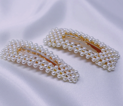 Pearl And Crystal Hairpins | Hair Accessories-2