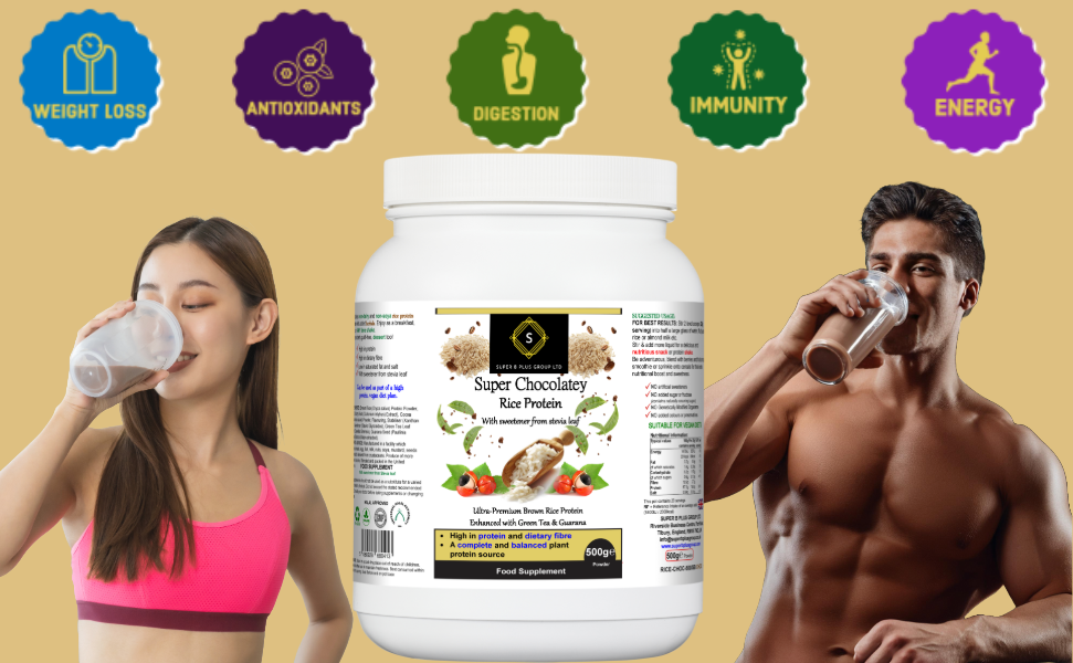 Super Chocolatey Rice Protein-4