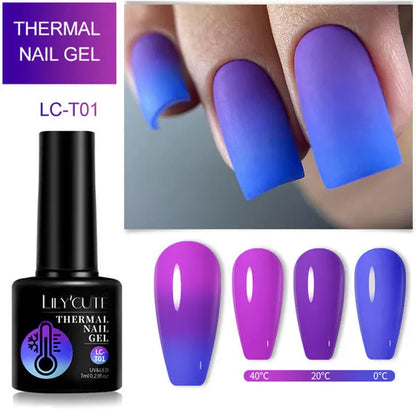 Aaponminimarket Thermal Color Changing Polish