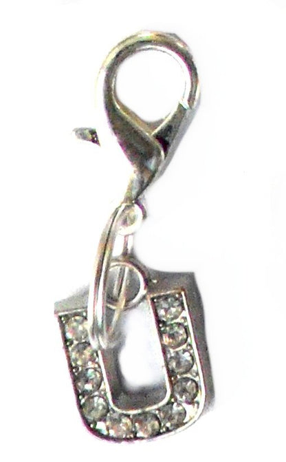 A-Z Crystal Letter Pet Charms-23