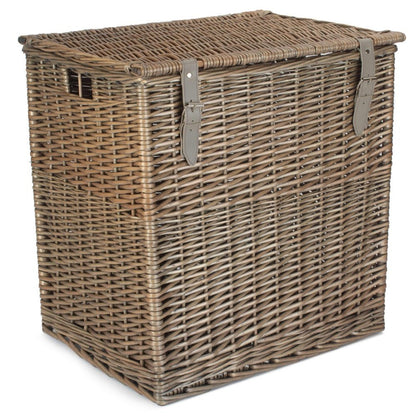 Antique Wash Vintner Storage Wicker Basket - Aapon Mini Market Ltd