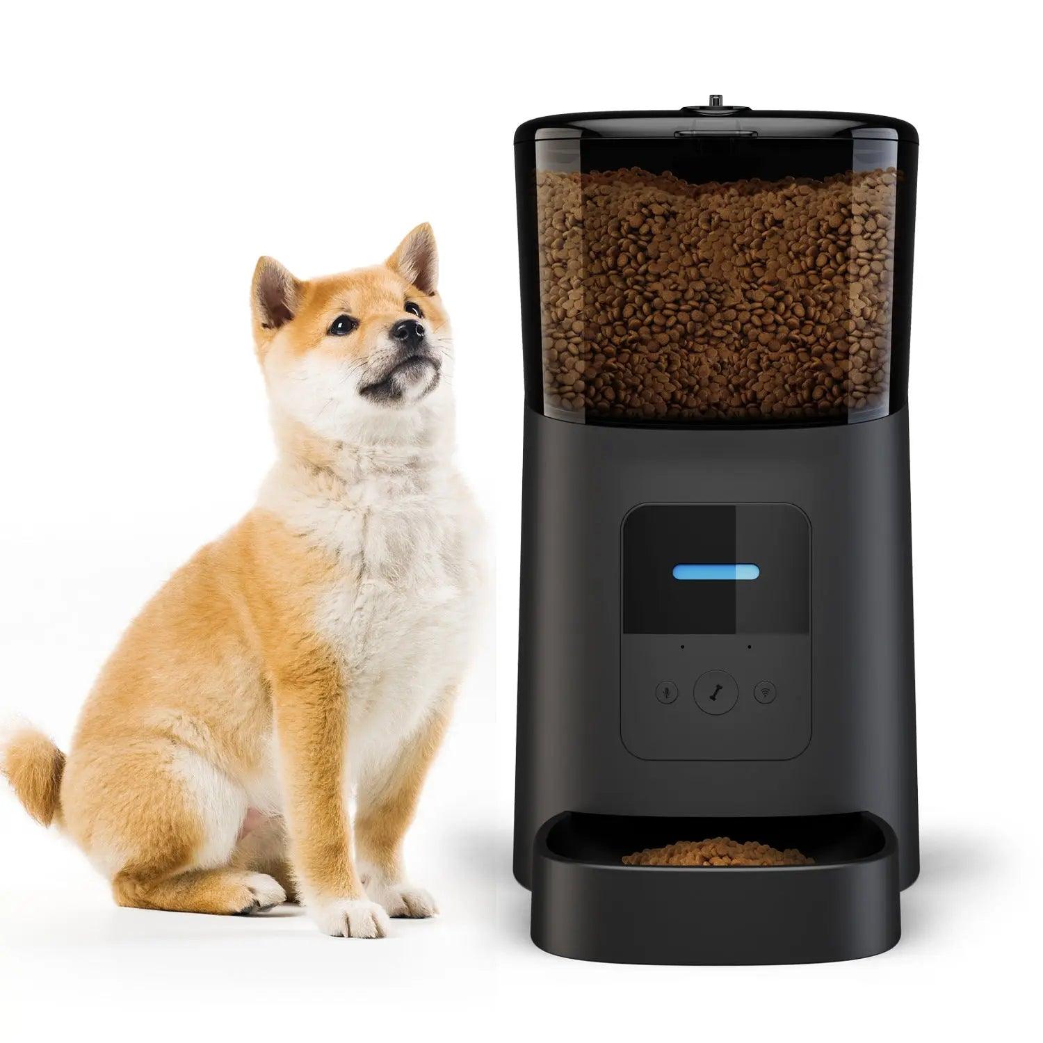 Automatic Cat Feeder WiFi Enable Smart Pet Dog Food Dispenser - Aapon Mini Market Ltd