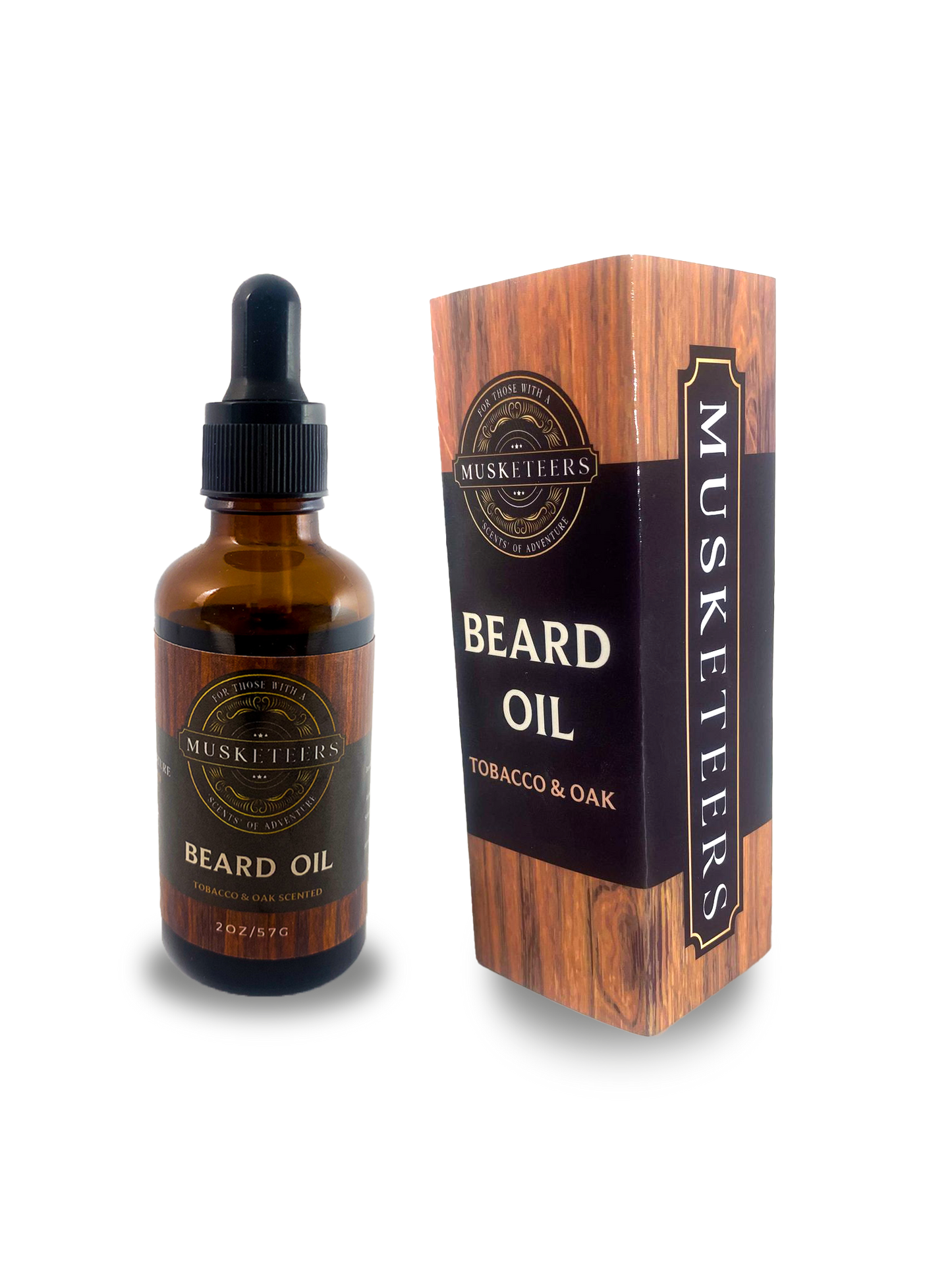 Beard Oil - 50ml - Tobacco & Oak Scented-0