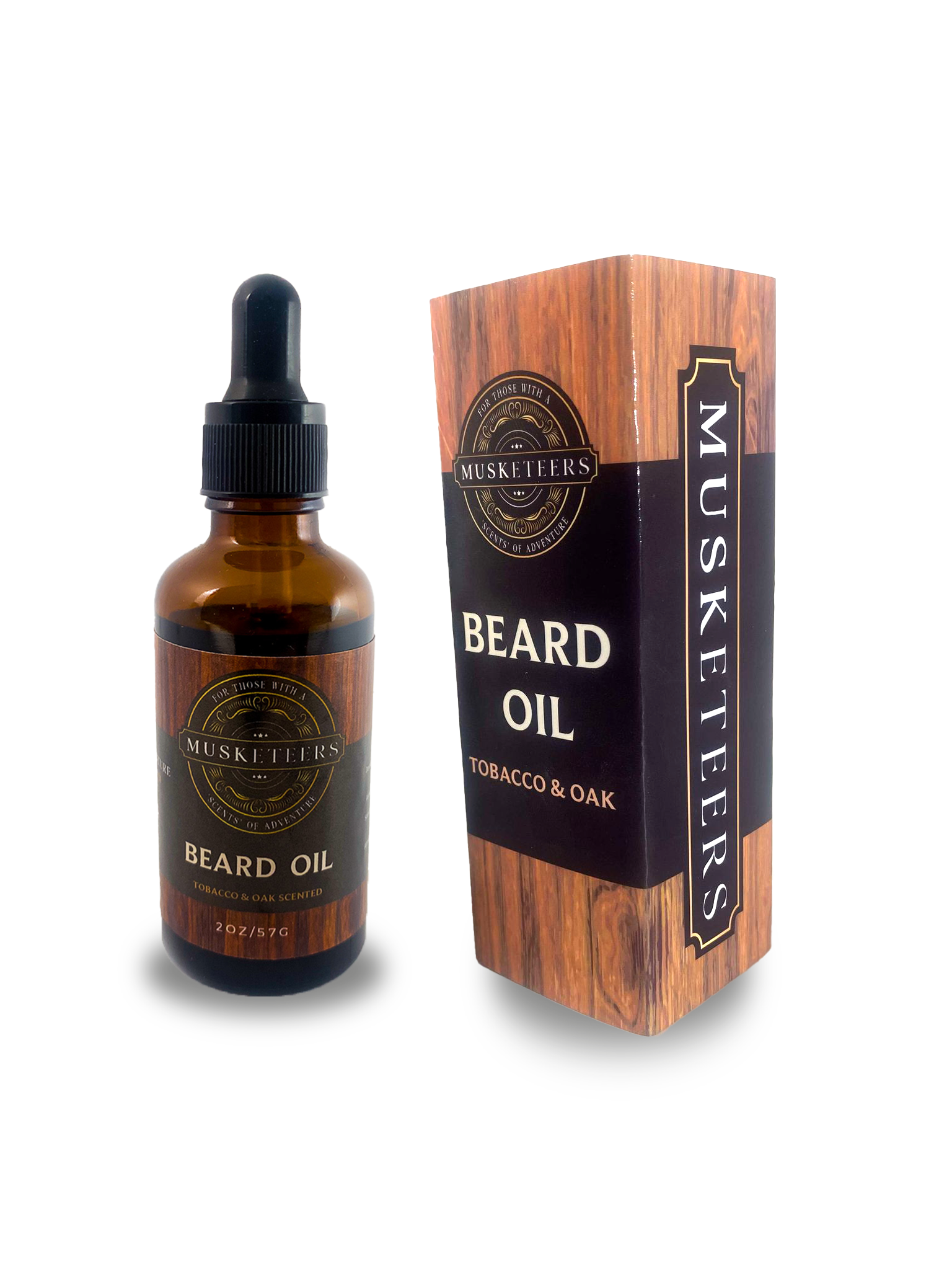 Beard Oil - 50ml - Tobacco & Oak Scented-0