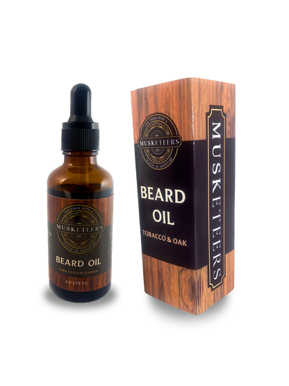 Beard Oil - 50ml - Tobacco & Oak Scented-0