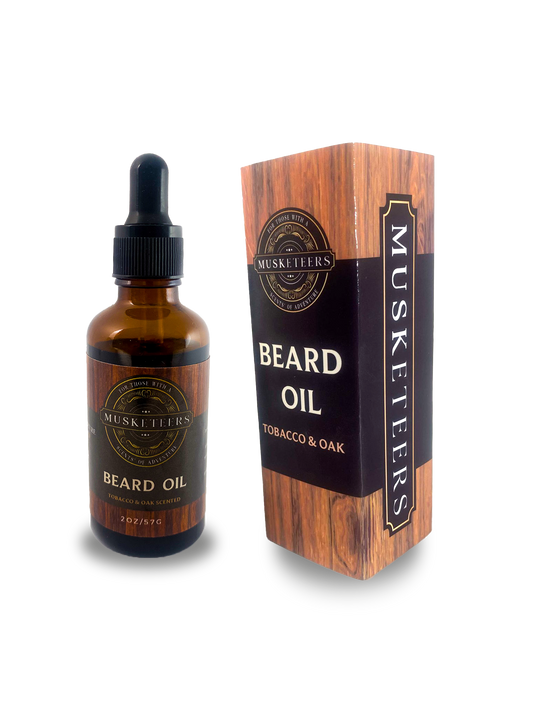 Beard Oil - 50ml - Tobacco & Oak Scented-0