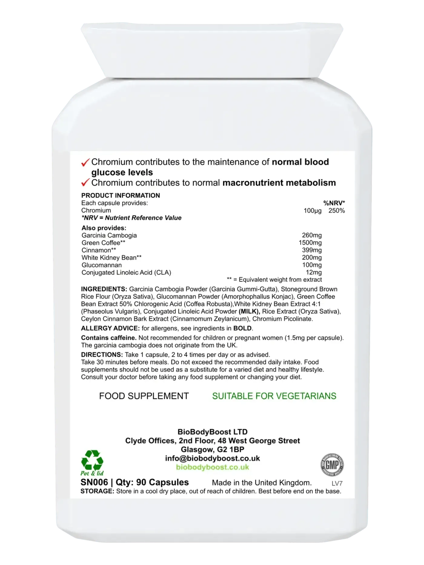 BodyLean - Garcinia Cambogia Complex-1