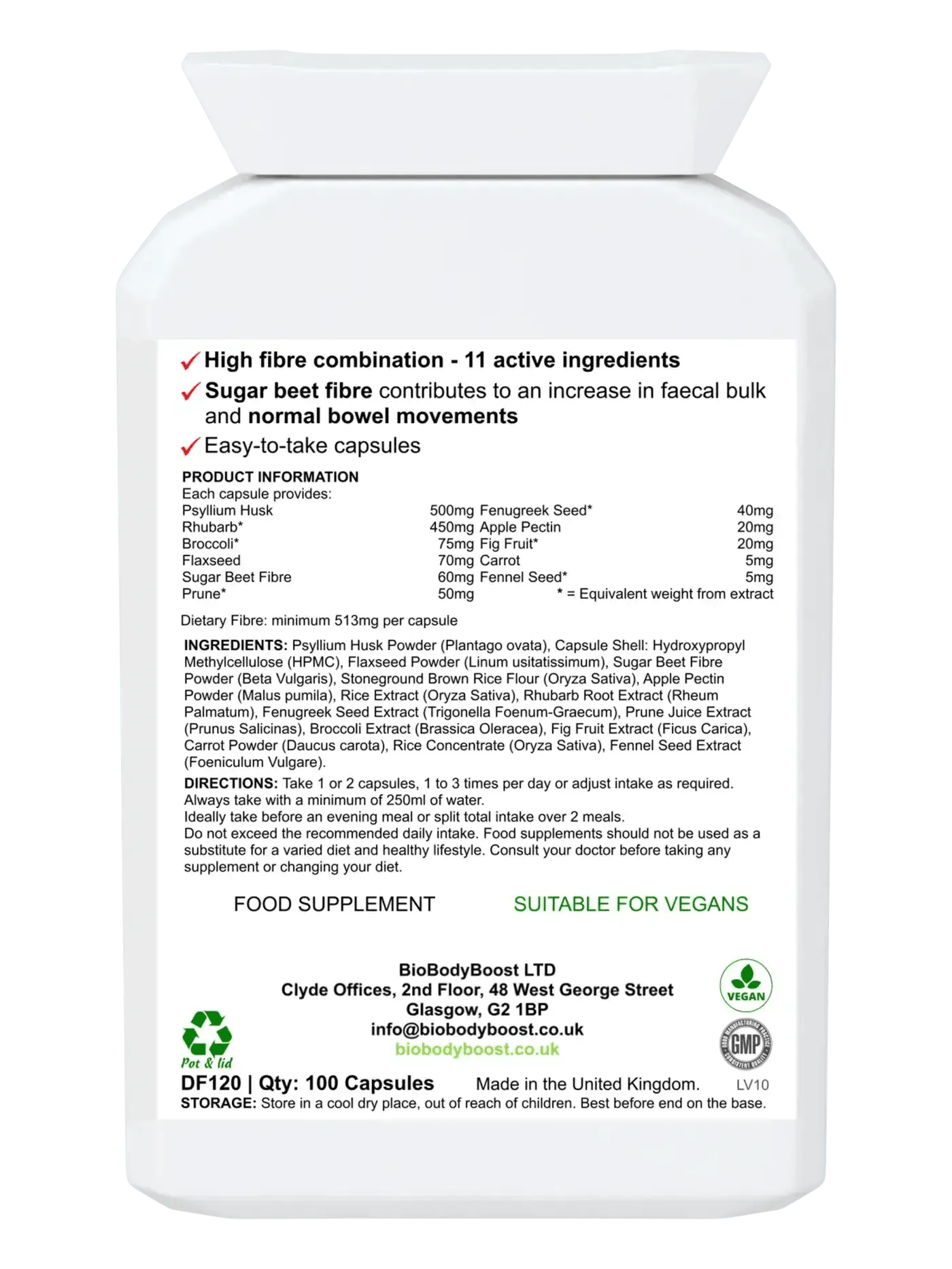 FibreFix - Psyllium Husk Dietary Fibre-1