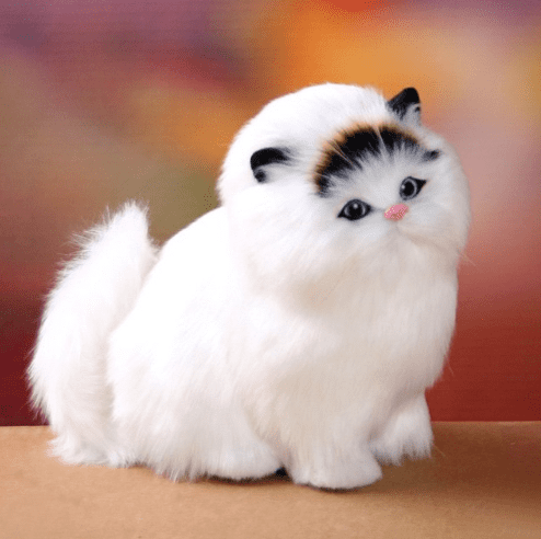 Charming Electric Interactive Plush Kitty Toy - Aapon Mini Market Ltd