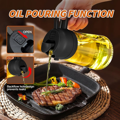 Deluxe Oil Sprayer Dispenser - Aapon Mini Market Ltd