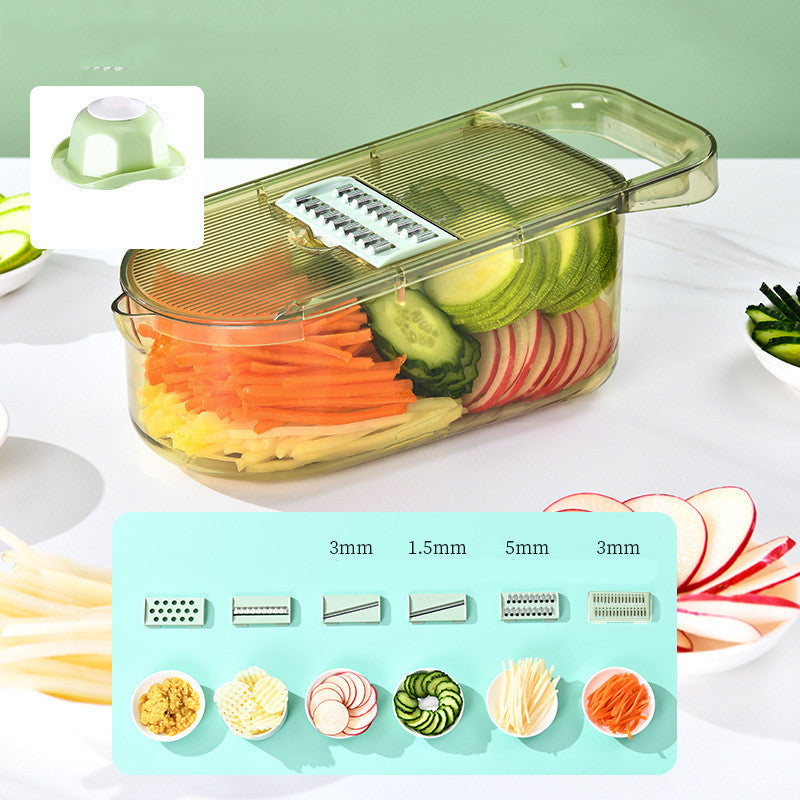 Multifunctional Transparent Vegetable Cutter-5