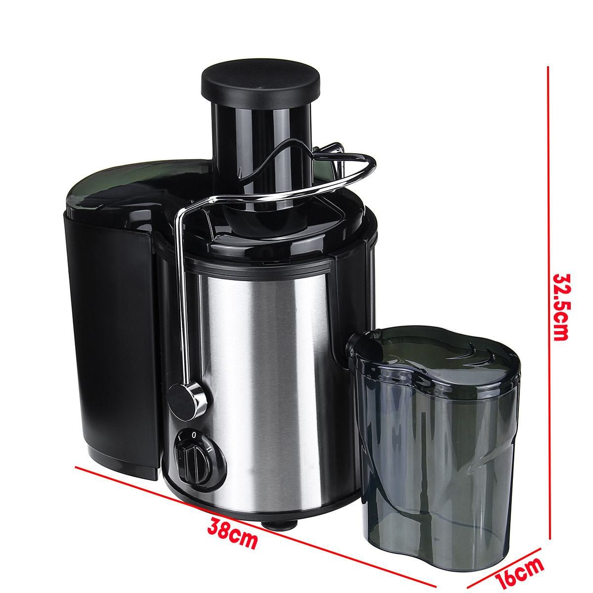 High - Power 800W Stainless Steel Electric Juicer - Aapon Mini Market Ltd