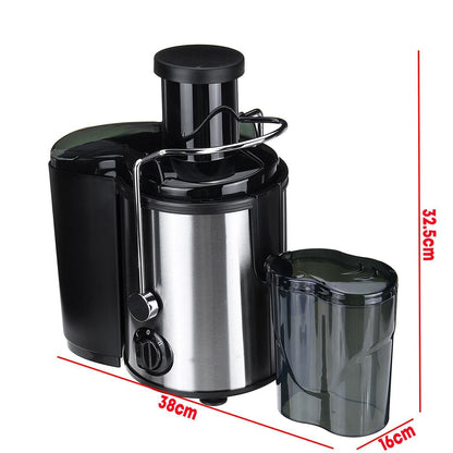 High - Power 800W Stainless Steel Electric Juicer - Aapon Mini Market Ltd