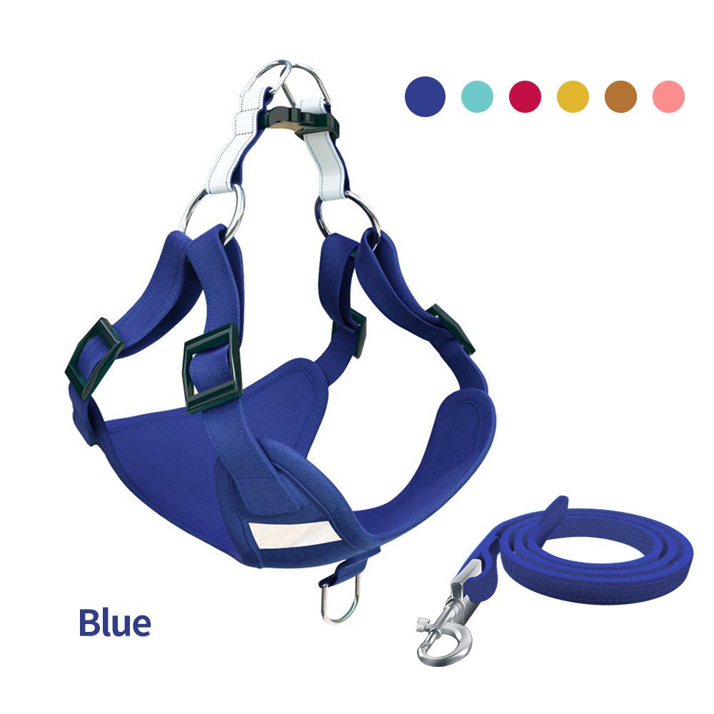 Reflective Suede Dog Vest - Aapon Mini Market Ltd