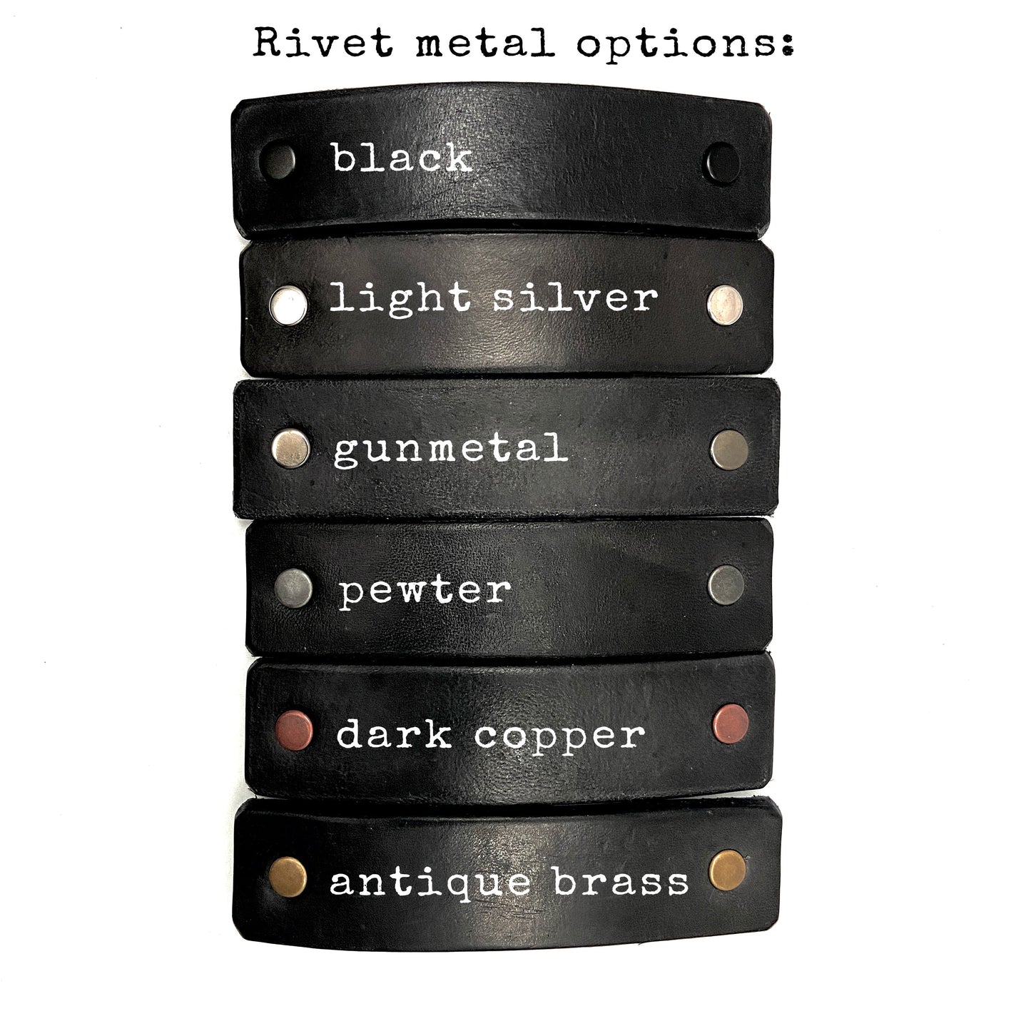 The Minimalist: Basic Black Leather Eco Barrette-2