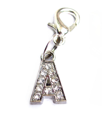 A-Z Crystal Letter Pet Charms-1