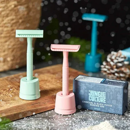 Aaponminimarket Diamond Grip Jungle Culture Safety Razors