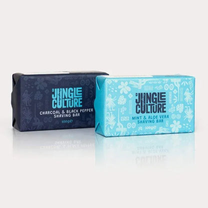 Aapon Mini Market Plastic-Free Natural Shaving Soap Bar (100g)