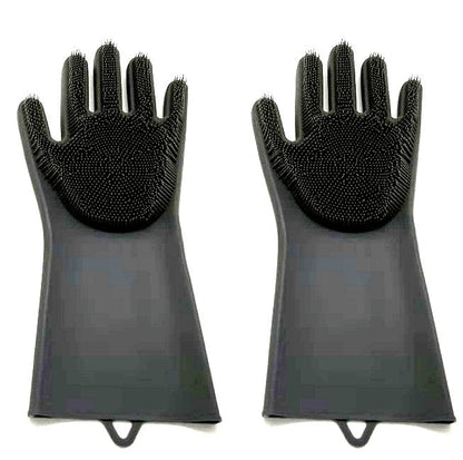 Heat-Resistant Silicone Gloves for Kitchen Mastery-1