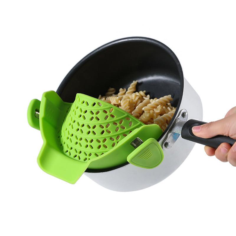 Silicone Pot Side Drain Stopper - Aapon Mini Market Ltd