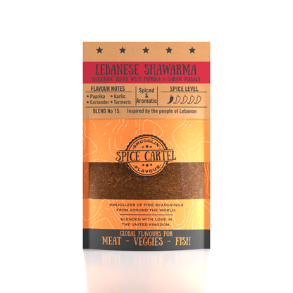 Spice Cartel's Lebanese Shawarma 35g Resealable Pouch-0